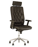 Кресло руководителя с максимумом регулировок CHESTER (ЧЕСТЕР) R HR STEEL ES AL70 ECO-30 экокожа