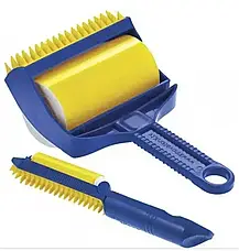 Липкий валик для прибирання Sticky Buddy, Силіконовий липкий валик Стікі Баді для чищення одягу та прибирання від шерсті, фото 2