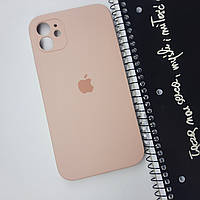 Чехол на Apple iPhone 11 (6.1") Silicone Case силиконый персиковый защита камеры / для айфон 11