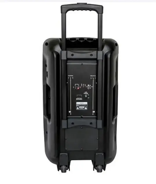 Большая колонка переносная чемодан на колесах ZXX-1011 800Вт