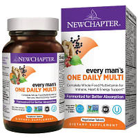 Мультивитамин New Chapter Ежедневные Мультивитамины для Мужчин, Every Man, 48 таблето (NCR-00327) - Топ