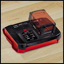 Потужний прискорений зарядний пристрій до акумуляторів Einhell 18V Power-X-Boostcharger 6 A : зарядний струм  6 А (4512064), фото 4