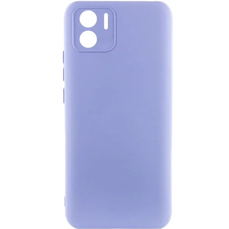 Чохол Silicone Cover Lakshmi Full Camera (A) для Xiaomi Redmi A1 / A2, Бузковий / Dasheen, фото 1