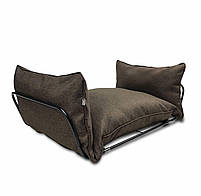 Лежак лофт для собак та котів до 6 кг Dogs Bomba - коричневий, фото 3