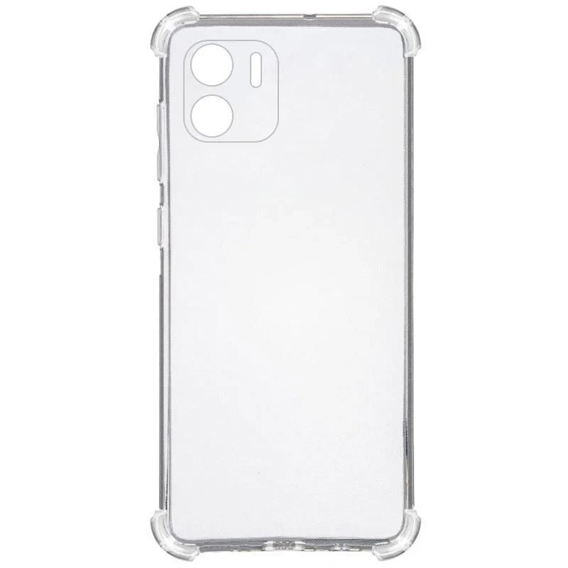 TPU чохол GETMAN Ease logo посилені кути для Xiaomi Redmi A1 / A2, Безбарвний (прозорий)