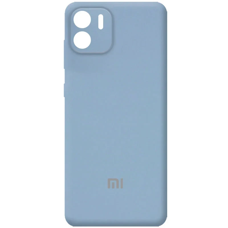 Чохол Silicone Cover Full Camera (AA) для Xiaomi Redmi A1 / A2, Блакитний / Lilac Blue, фото 1