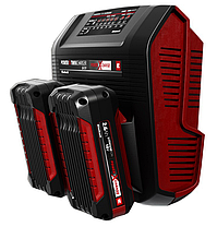Потужний зарядний пристрій для двох акумуляторів Einhell 18V Power-X-Twincharger 3 A (4512069), фото 5
