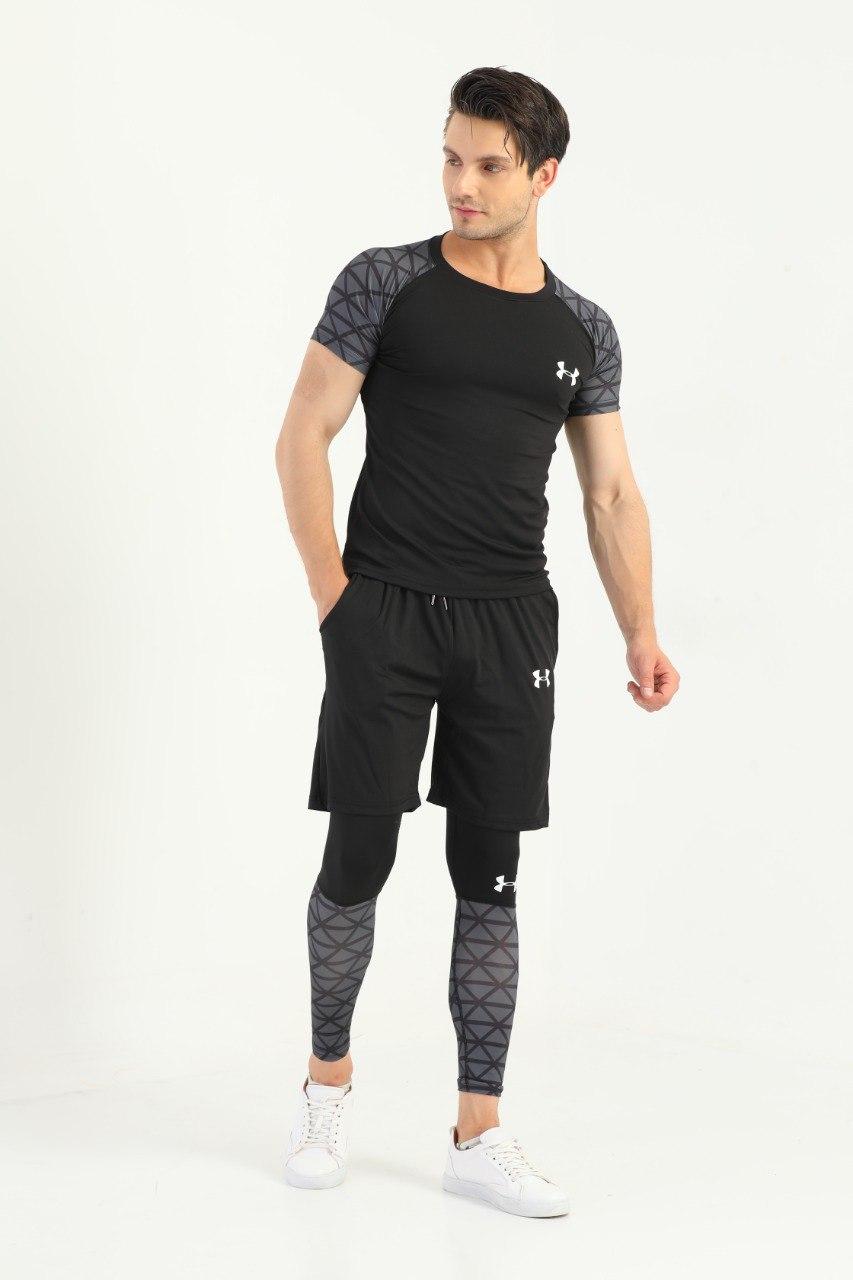 Компрессионная одежда Under Armour 2022\ комплект для фитнеса и единоборств ММА\Комплект для тренировок 5в1 - фото 5 - id-p1883079232