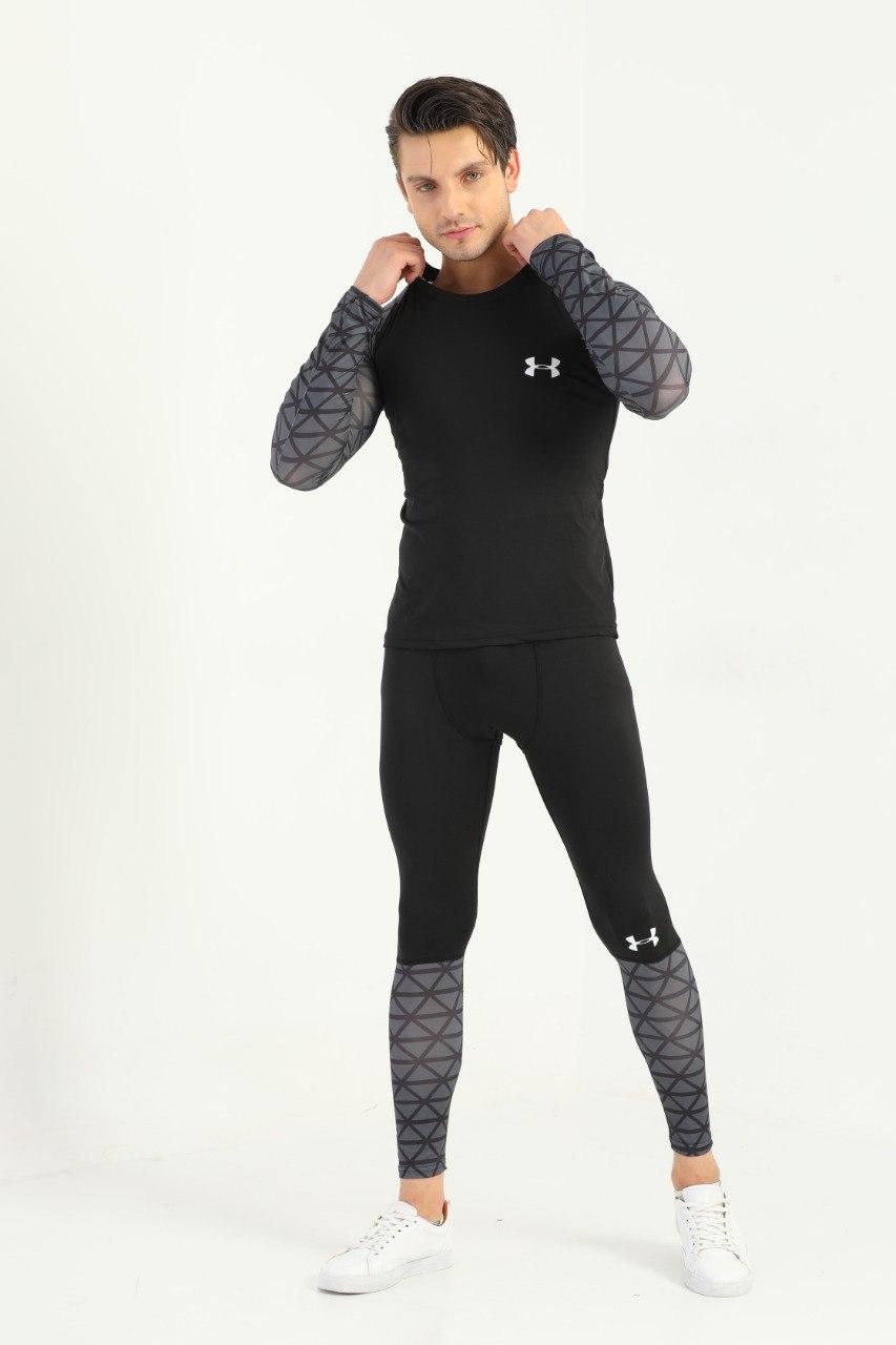 Компрессионная одежда Under Armour 2022\ комплект для фитнеса и единоборств ММА\Комплект для тренировок 5в1 - фото 10 - id-p1883079232
