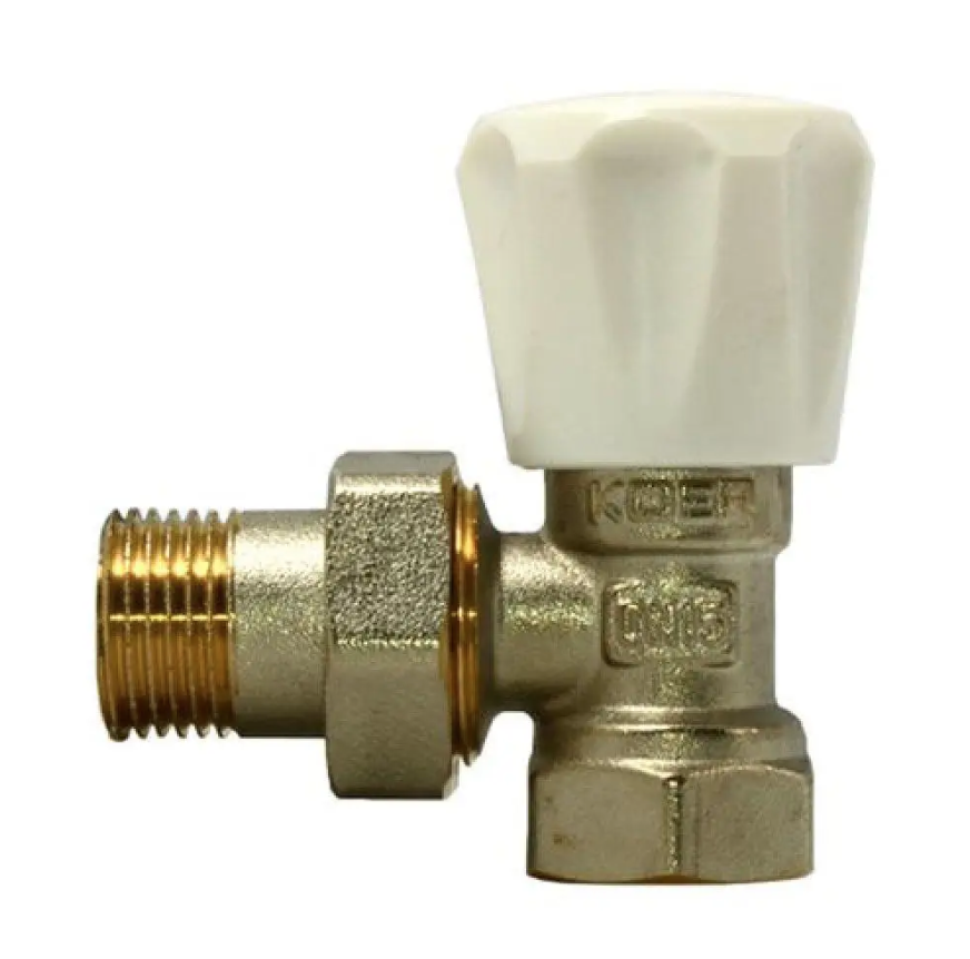 Кран Радіаторний Кутовий 3/4 Koer Верхній, фото 1