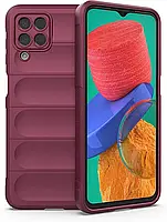 Силіконовий чохол Wavy для Samsung A22 / M22 / M32 Fuchsia