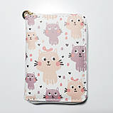 Гаманець дитячий для дівчинки рожеві кошенята, фото 2
