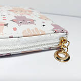 Гаманець дитячий для дівчинки рожеві кошенята, фото 4