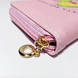 Гаманець дитячий для дівчинки підлітка авокадо рожевий, фото 3