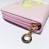 Гаманець дитячий для дівчинки підлітка авокадо рожевий, фото 4