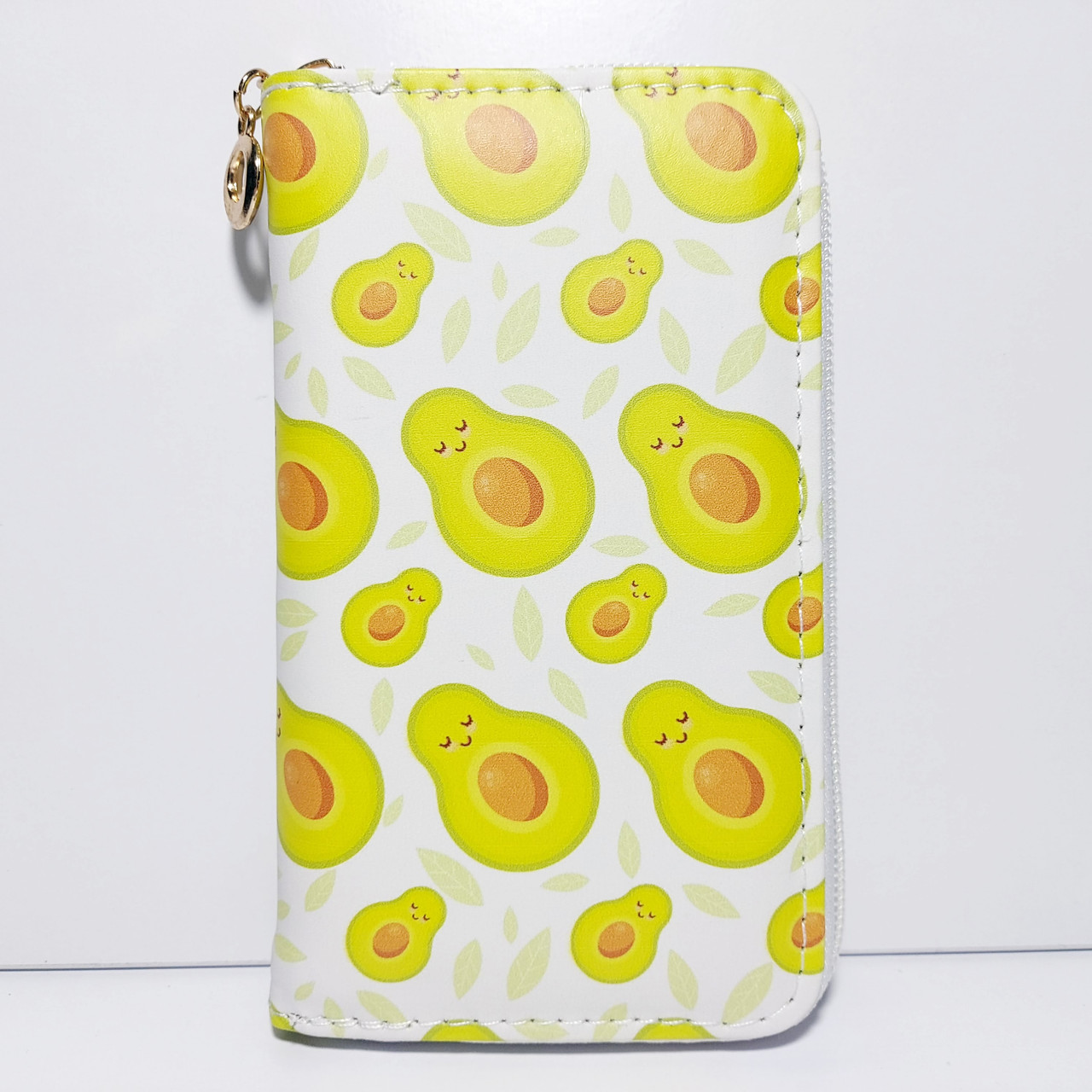 Гаманець дитячий для дівчинки підлітка білий авокадо, фото 1