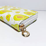Гаманець дитячий для дівчинки підлітка білий авокадо, фото 4