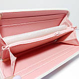 Гаманець дитячий для дівчинки підлітка білий кошенята, фото 5