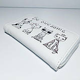 Гаманець дитячий для дівчинки підлітка кошенята шкірозамінник, фото 2