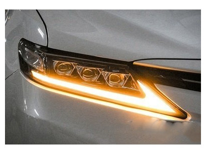 Передня альтернативна оптика (з Дхо, Full Led) для Toyota Camry (XV70) 2018+