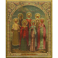 Икона Святые Жёны Мироносицы (i32, 18.5*15 см.)