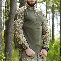 Тактические рубашка Убокс Пиксель (46 - 60р) coolmax рипстоп Военная рубашка Ubacs для силовых структур