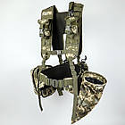 РПС Комплект 9 підсумків Ремінно-плечова система з 9 підсумками Піксель, фото 10