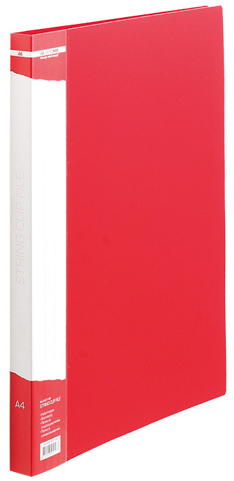 Папка А4 зі швидкозшивачем червоний