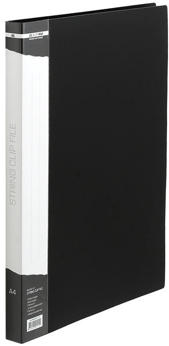 Папка А4 зі швидкозшивачем чорний