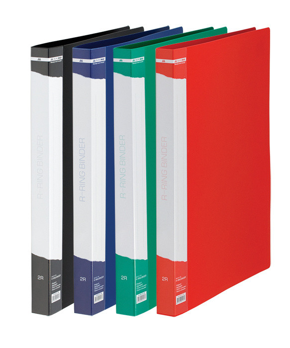 Папка пласт з 2-ма кільцями А4 25мм