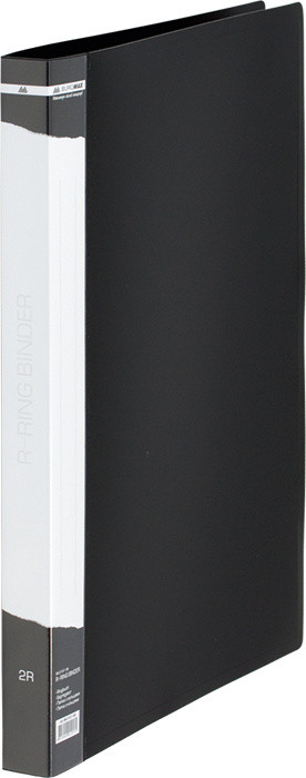 Папка пласт з 2-ма кільцями А4 25мм чорний