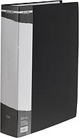 Дисплей-книга Buromax А4 папка зі 100 файлами чорний у чохлі (BM.3633-01)