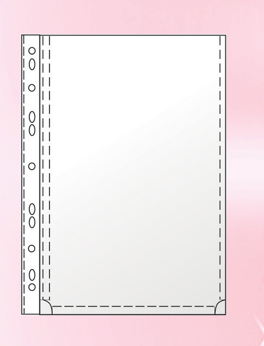 Файл для каталогів А4 11отв. PVC 06-2410-0