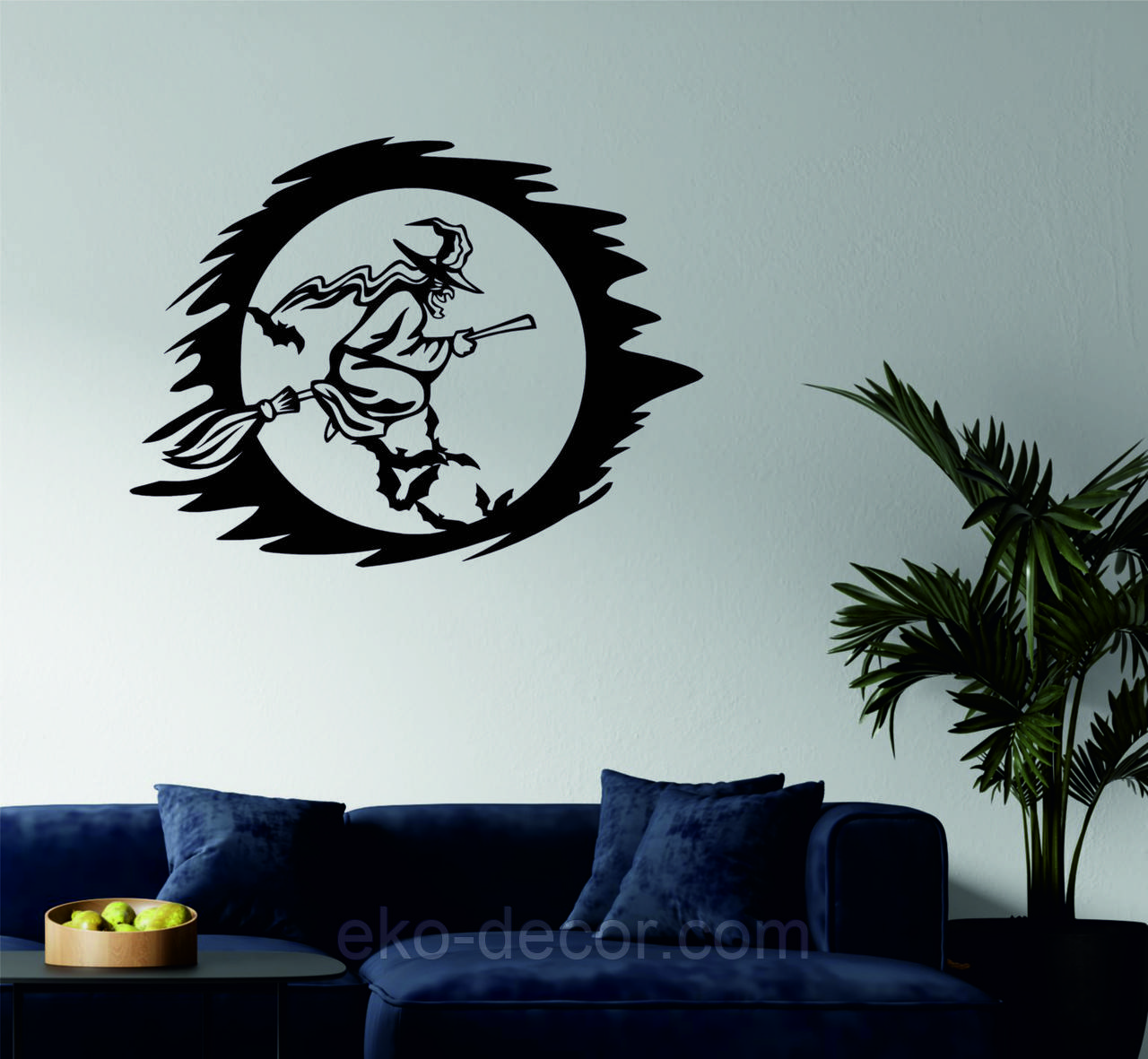 Декоративне настінне Панно «Відьма» Декор на стіну, фото 1