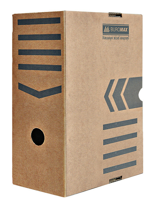 Бокс для архівації Buromax 150мм Jobmax крафт BM.3262-34