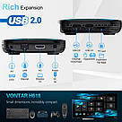 Смарт ТВ бокс VONTAR X1 6k 4/32Гб Андроїд 10 Wi-Fi 2.4/5ГГц, фото 3