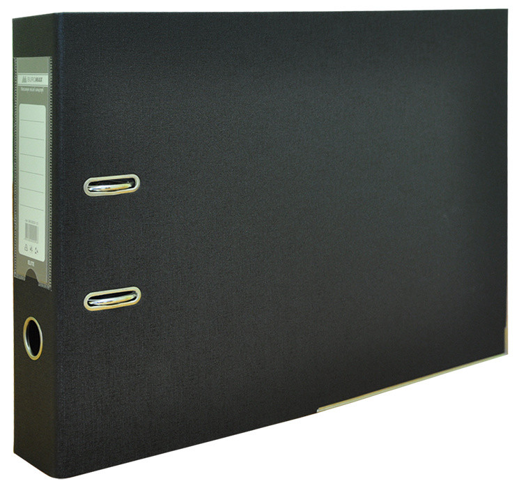Реєстратор двухстор А3 70мм PP чорний