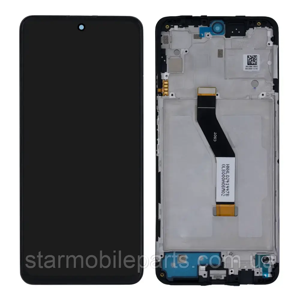 Дисплей Xiaomi Redmi Note 11S 5G | 22031116BG з тачскрином та рамкою, чорний Incell | модуль, фото 1