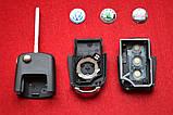 Kлюч Skoda корпус викидний 3 кнопки Вологонепроникний, фото 5