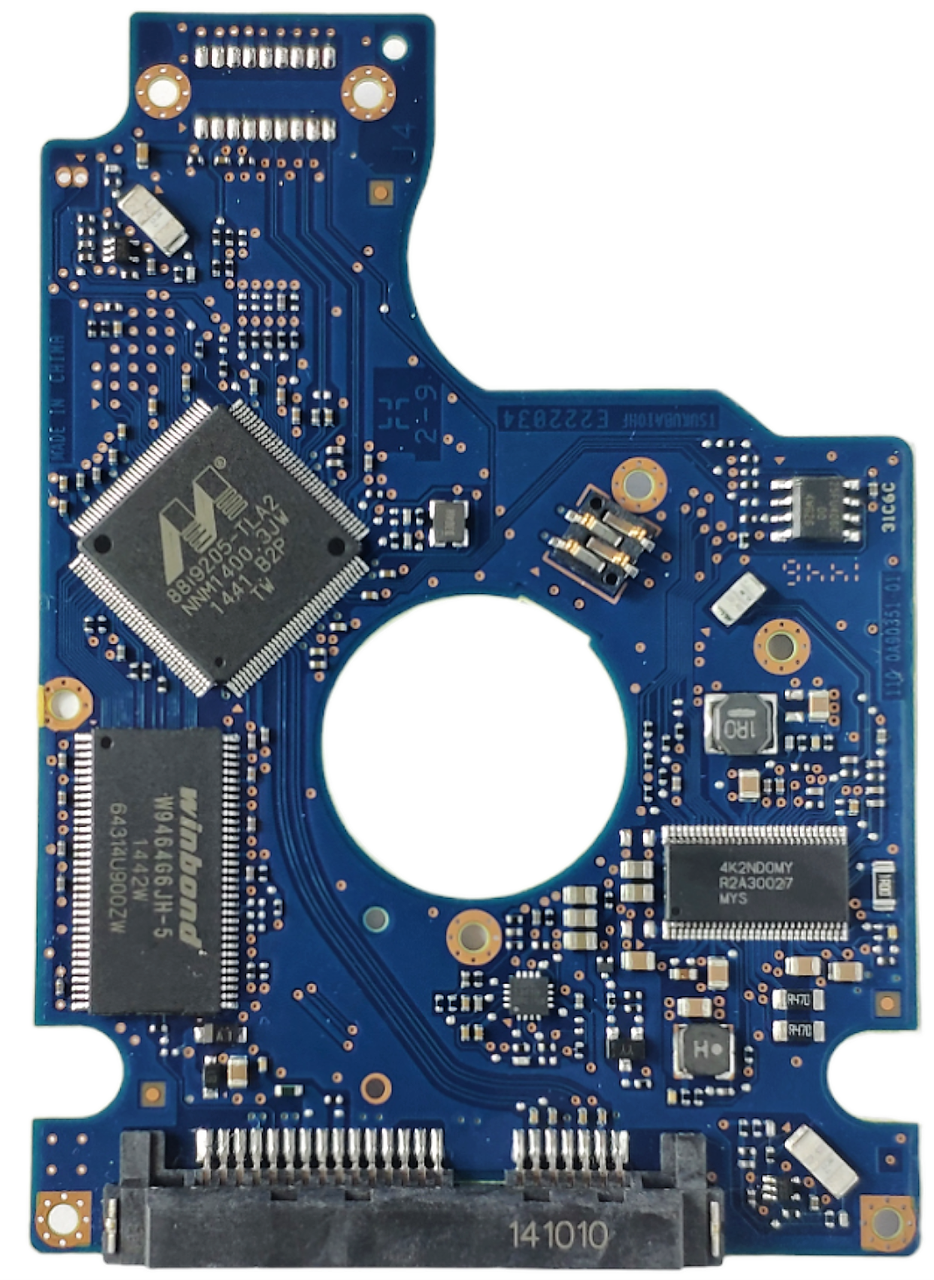 Плата HDD PCB 0A90351 0J24301 0J24345 Hitachi HTS545025A7E380 HTS545032A7E380 HTS545050A7E380