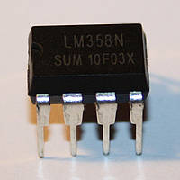 Микросхема LM358N (DIP8)