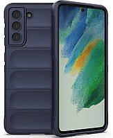 Силіконовий чохол Wavy для Samsung Galaxy S21 Plus 5G Dark Blue
