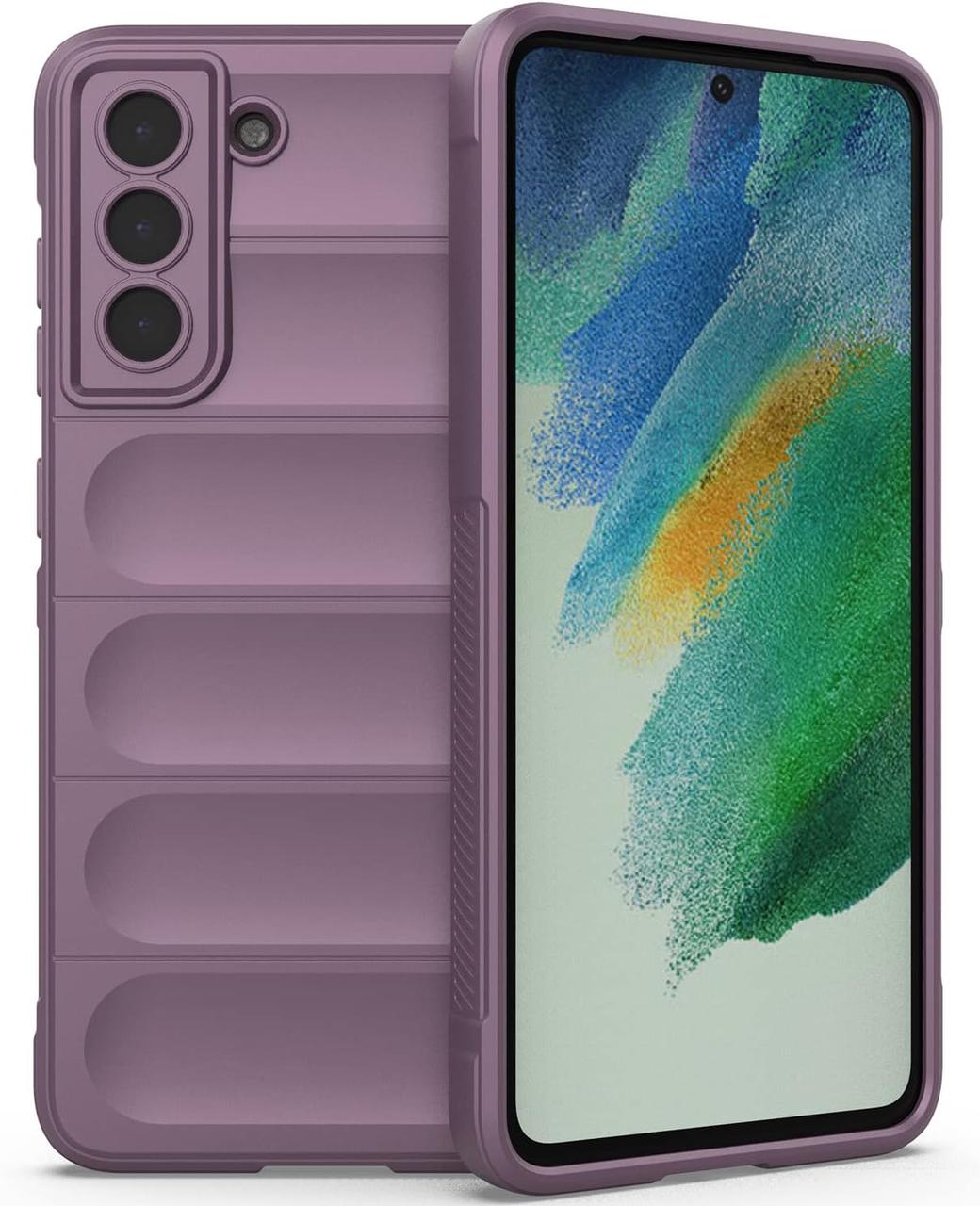 Силіконовий чохол Wavy для Samsung Galaxy S21 Plus 5G Blueberry