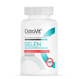 Selen Selenomethionine 200 мкг OstroVit 220 таблеток