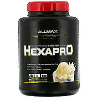 ALLMAX Nutrition, Hexapro, смесь из 6 протеинов ультрапремиального качества, французская ваниль, 2,27 кг в