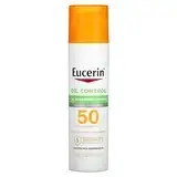 Eucerin, Oil Control, легкий сонцезахисний лосьйон для обличчя, SPF 50, 75 мл (2,5 рідкого. Унції) в Україні