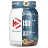 Dymatize Nutrition, ISO100, гидролизованный, 100% изолят сывороточного протеина, шоколад для гурманов, 640 г в