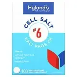 Hyland's, Cell Salt # 6, Kali Phos 6X, 100 быстрорастворимых таблеток в Украине