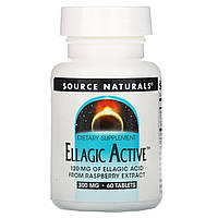 Source Naturals, Активные Эллаготанины, 300 мг, 60 таблеток в Украине