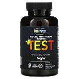 Biochem, TEST, натуральний підсилювач тестостерону, 60 вегетаріанських капсул оригінал, фото 3